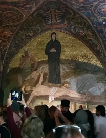 Inside Church of Holy Sepulchre